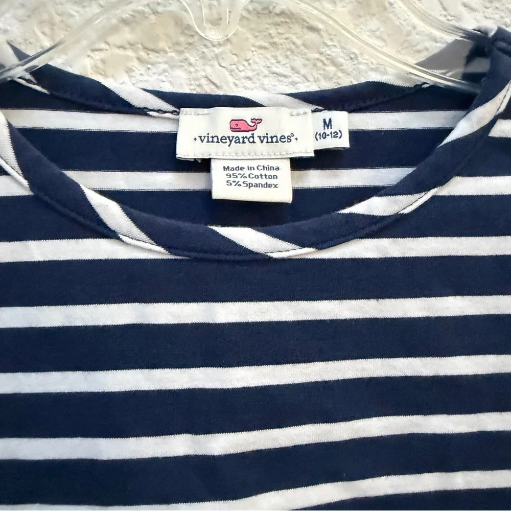 Vineyard Vines Girls Striped Dress